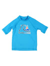 Quiksilver Boys' Bubble Short Sleeve Rashguard