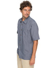 Quiksilver Men's Waterman Cane Island Short Sleeve Shirt