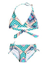 Roxy Girls' Hippie College Halter Bikini Set