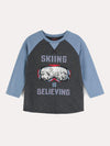 Hatley Skiing Is Believing Raglan Tee