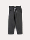 Hatley Charcoal Brushed Fleece Track Pant