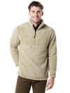 Saint Bernard Men's Fuzzy 1/4 Zip Pullover