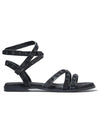 Yosi Samra Madison Studs Leather Sandal