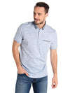 Good Man Brand Heather Soft Jersey Short Sleeve Polo