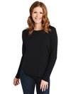 Majestic Oversized Long Sleeve Crew Tee