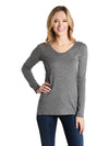 Majestic Cotton Cashmere Scoop Neck Tee