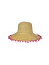 Hat Attack Raffia Braid Lampshade Hat