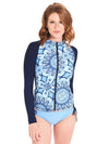 Helen Jon Jamie Navy Marimar Surf Shirt