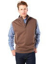 Saint Bernard 1/4  Zip Covered Placket Vest