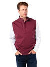 Saint Bernard 1/4  Zip Covered Placket Vest