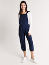 Dee Elly Woven Ruffle Sleeve Jumpsuit