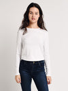 J Brand Women's Carolina Long Sleeve Tee