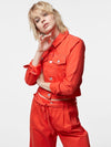 J Brand Faye Crop Jacket