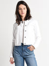 J Brand Women's Harlow Collarless Jacket