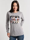 Friday+Saturday Jingle Bell Rock Long Sleeve Tee