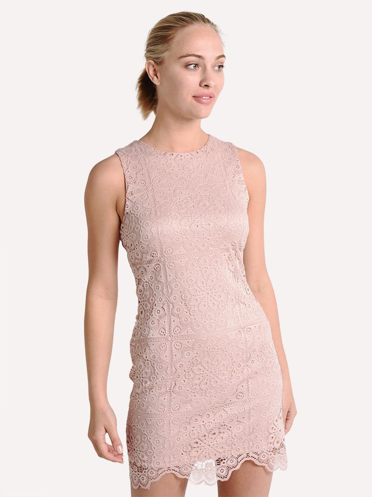 Jack Ace of Lace Scallop Hem Dress
