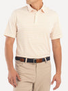 Johnnie-O Men's Beech Striped Prep-Performance Jersey Polo