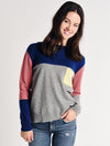 Chinti & Parker Luis Colour Block Turtle Sweater