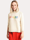 Chinti & Parker Cream Cotton Soleil Sweater