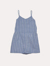 For All Seasons Stripe Tie Romper