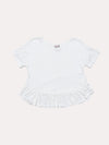 For All Seasons Ruffle Bottom Tee