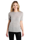 Majestic Cashmere Short Sleeve Crew