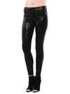 Jbrand Women's Midrise stretch Leather Pant