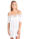 La Blanca Island Goddess Off The Shoulder Dress