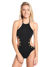 La Blanca Hi Neck Monokini