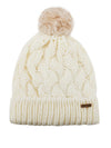 Barbour Fur Pom Pom Beanie Hat