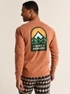 Saint Bernard Men's Long Sleeve Sunset Logo Tee