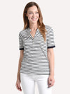 Frame Women's Cut Off Polo