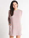 Velvet Cozy Stripe Dress