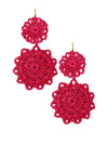 Roberta Roller Rabbit Macrame Earrings