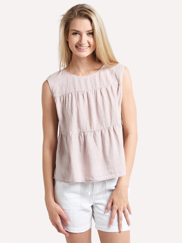 Velvet Mandi Sleeveless Tiered Top