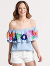 J. Marie Maya Off the Shoulder Top