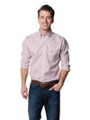 Peter Millar Men's Collegiate Nanoluxe Twill Tattersall Button-Down