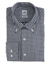 Peter Millar Men's Nanoluxe Twill Check Long Sleeve Shirt