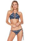 L Space Midnight Caravan Lilly Tie Bikini Bottom