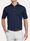 Peter Millar Solid Cotton Lisle Polo