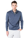 Peter Millar Men's Sugar Stripe Perth Performance Pullover