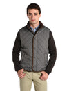 Peter Millar Men's Essex Melange Quilted Vest