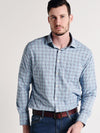 Peter Millar Grier Performance Glen Plaid Woven Shirt