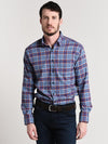 Peter Millar Betts Performance Check Flannel Sport Shirt