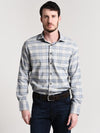 Peter Millar Leavell Performance Check Flannel Sport Shirt