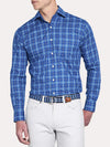 Peter Millar Crown Ease Salamanca Plaid Sport Shirt