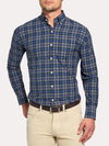 Peter Millar Crown Finish Flately Island Tartan Sport Shirt