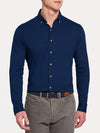 Peter Millar Ridgeway Indigo Jersey Sport Shirt