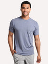 Mens Bamboo Flex Pocket Tee