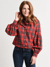 English Factory Tartan Blouse